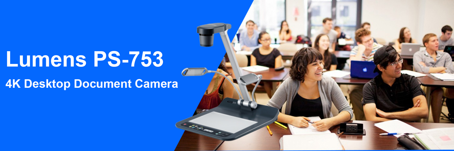 Lumens PS753 4k Document Camera